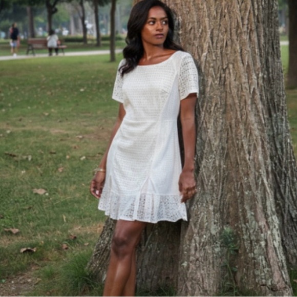 HD in Paris Dresses & Skirts - HD in Paris Georgia Eyelet Dress by Anthropologie